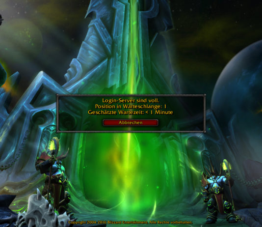 World of Warcraft Legion Que