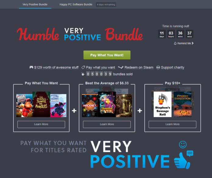 Humble Very Positive Bundle