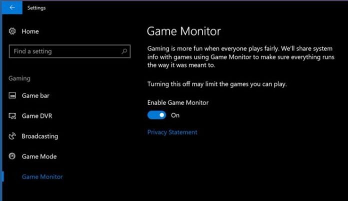 Windows 10 Anti-Cheat-System