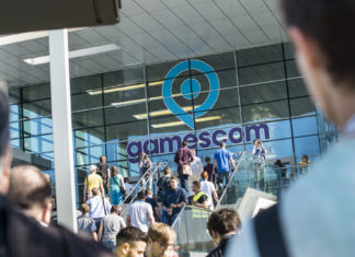 gamescom 2018 Nachts