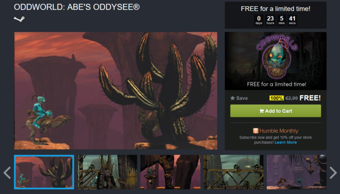 Oddworld Abess Oddysee umsonst