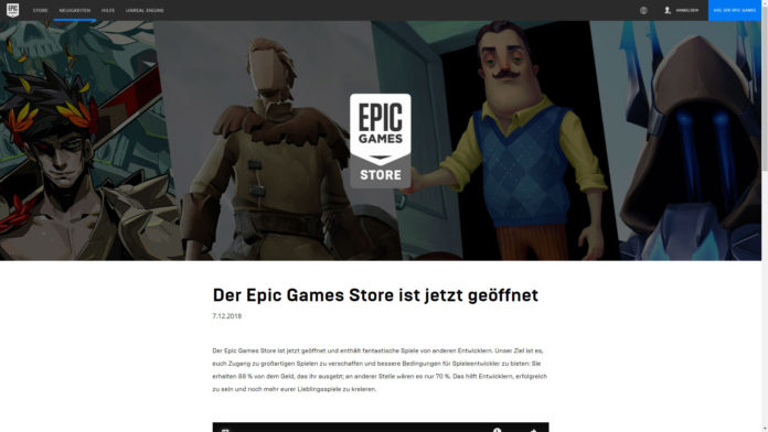 Epic Games Store Pro und Contra