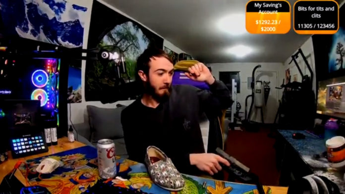 Streamer Schusswaffe abgefeuert Twitch